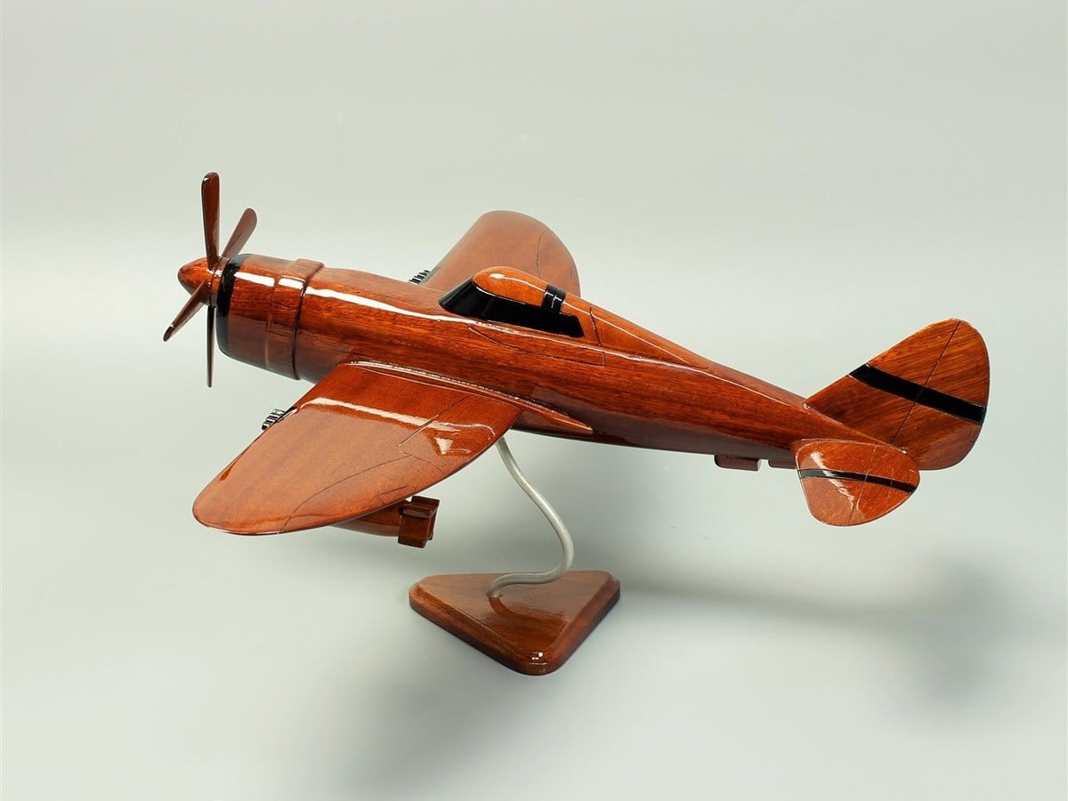 Handcrafted P - 47 Thunderbolt wood model - Relive Aviation HistoryVietnamwoodmodel
