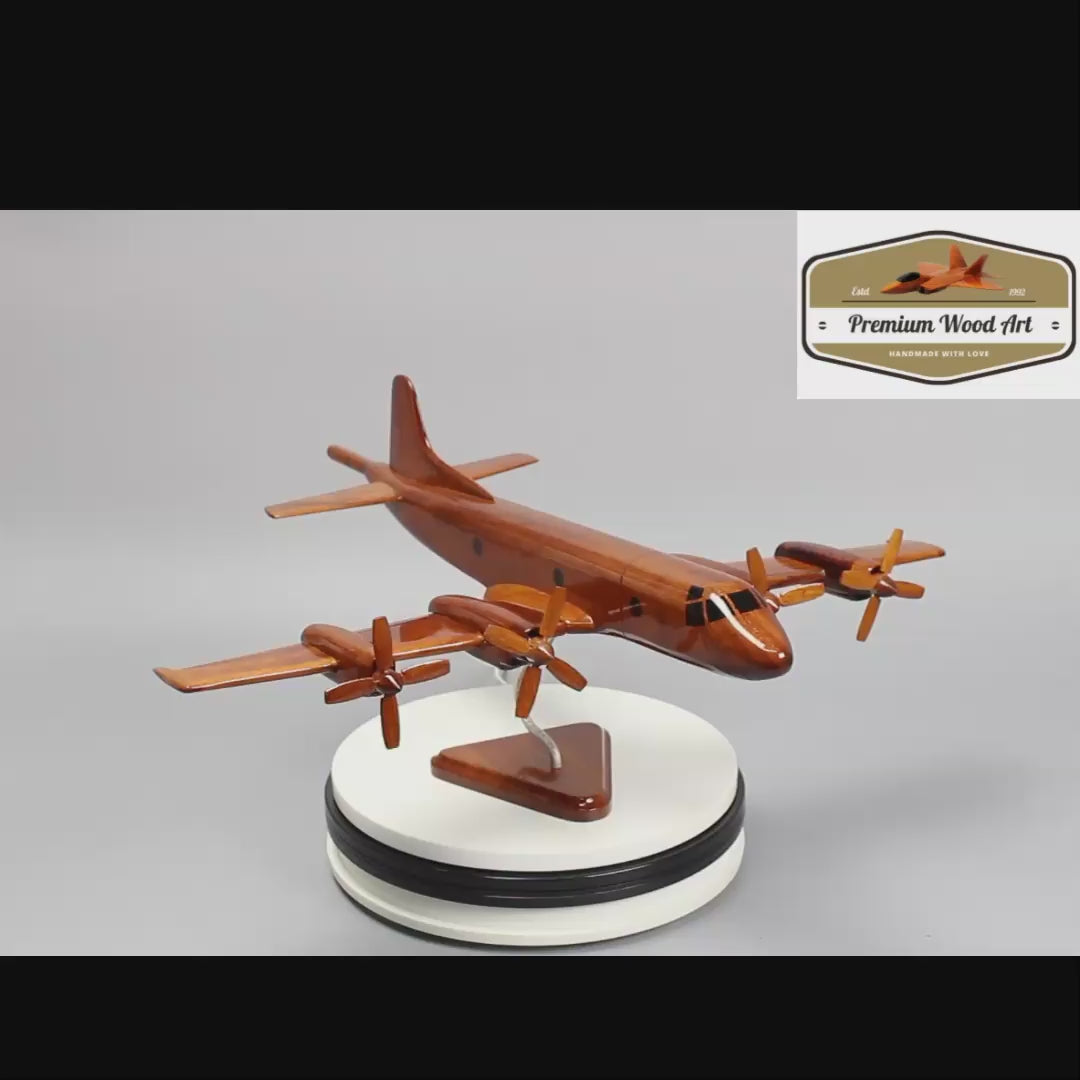 Lockheed P-3 Orion Wood Model - PremiumWoodArtVietnamwoodmodel