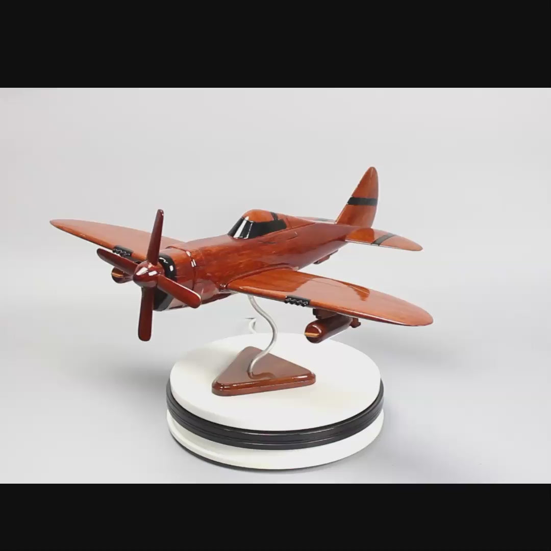 Handcrafted P - 47 Thunderbolt wood model - Relive Aviation HistoryVietnamwoodmodel