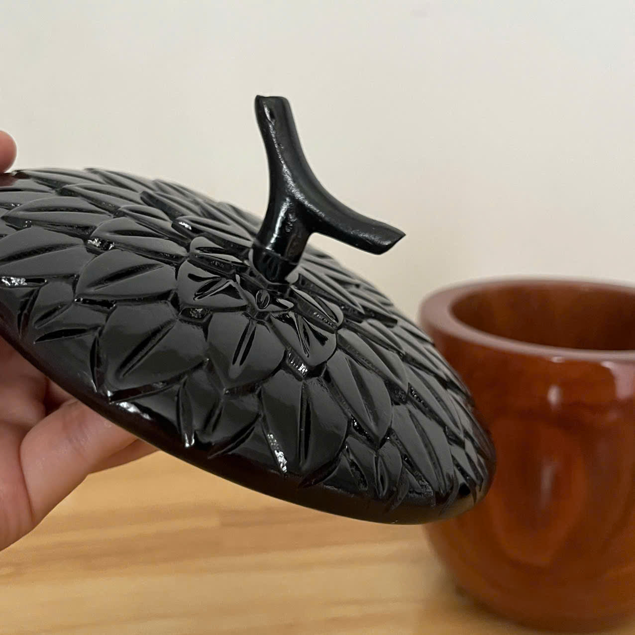 handmade wooden acorn box decorative jar—Premium Wood Art