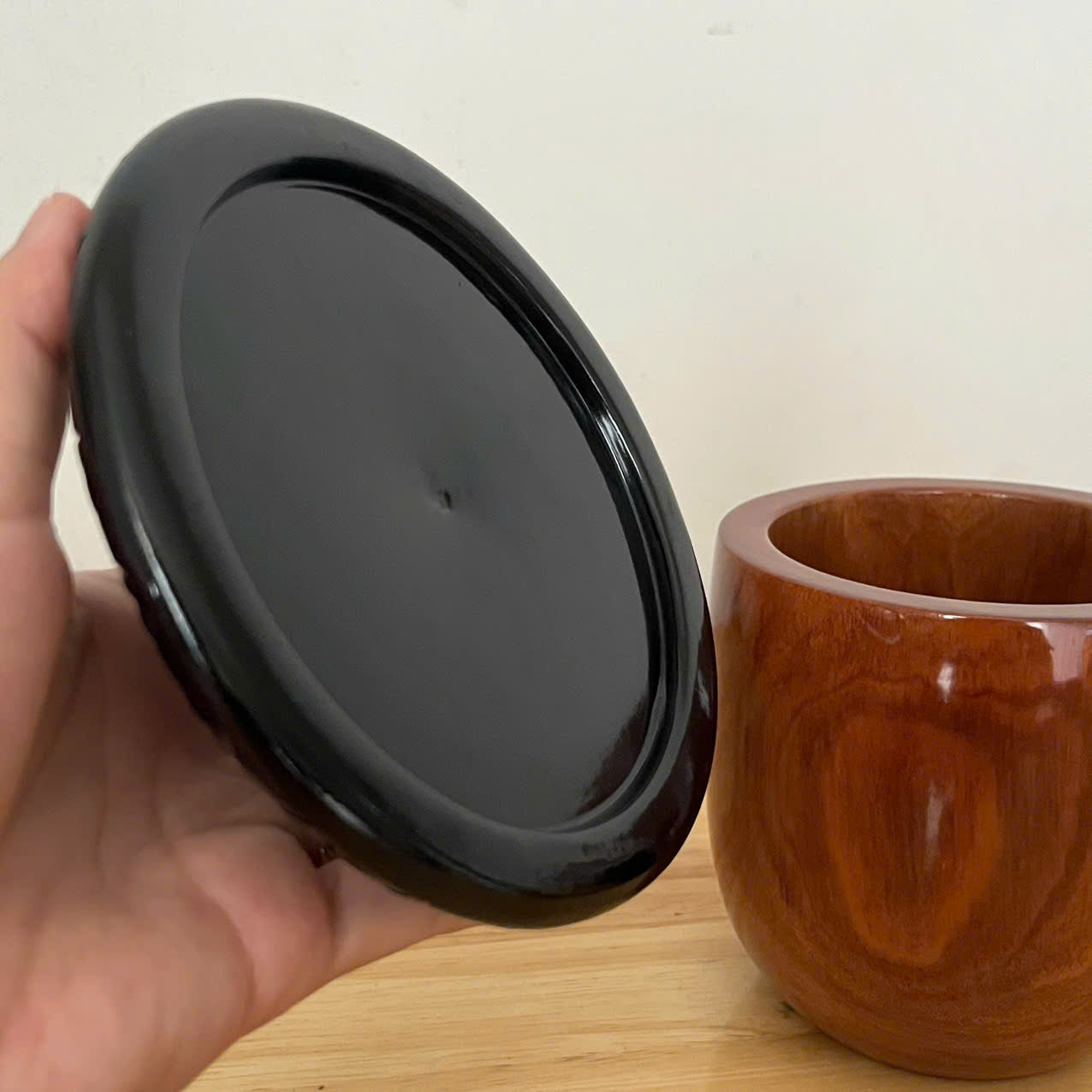 handmade wooden acorn box decorative jar—Premium Wood Art