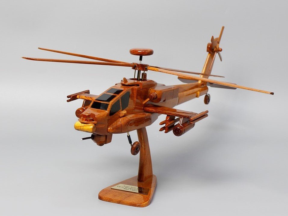 AH-64 Apache Wood modelVietnamwoodmodel