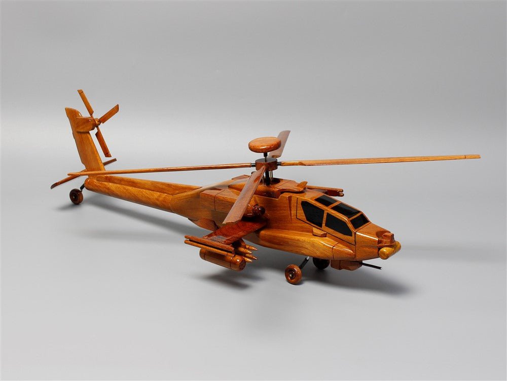 AH-64 Apache Wood modelVietnamwoodmodel