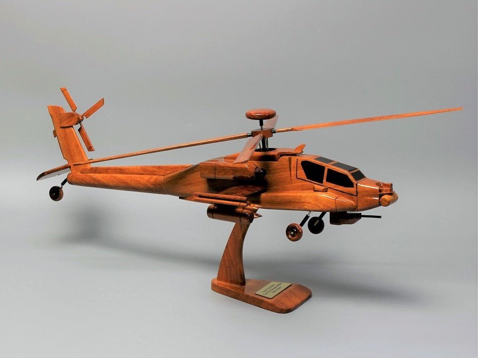 AH-64 Apache Wood modelVietnamwoodmodel