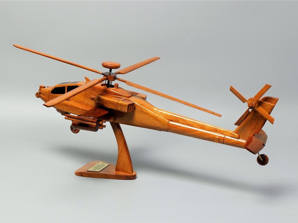 AH-64 Apache Wood modelVietnamwoodmodel