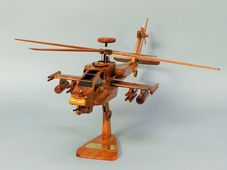 AH-64 Apache Wood modelVietnamwoodmodel