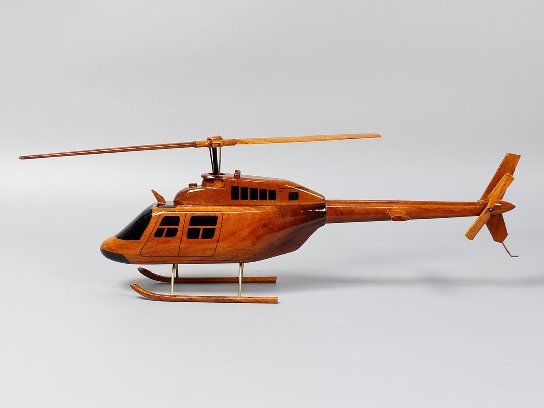 Bell 206 Replica Wood modelVietnamwoodmodel