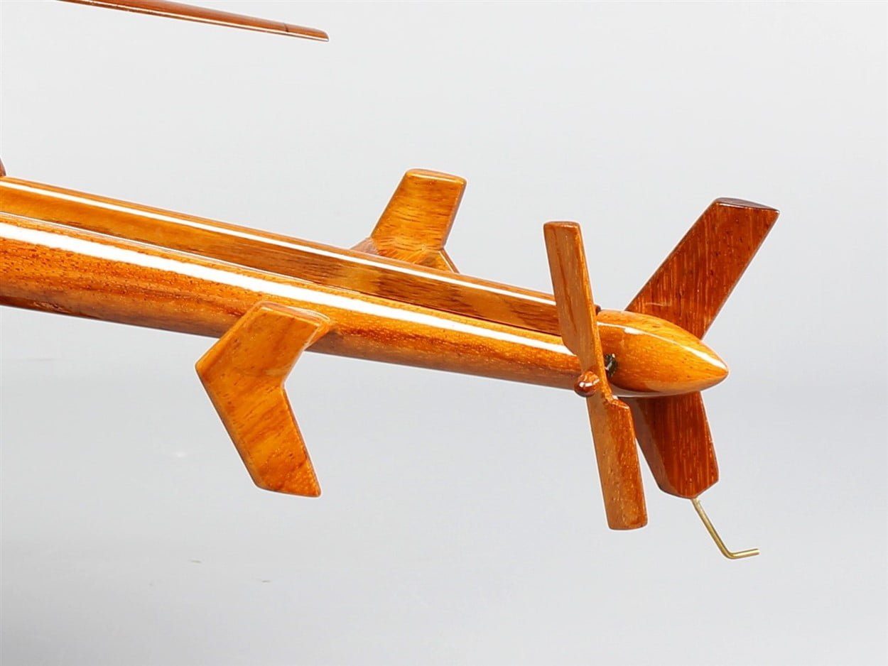 Bell 407 Helicopter Wood ModelVietnamwoodmodel