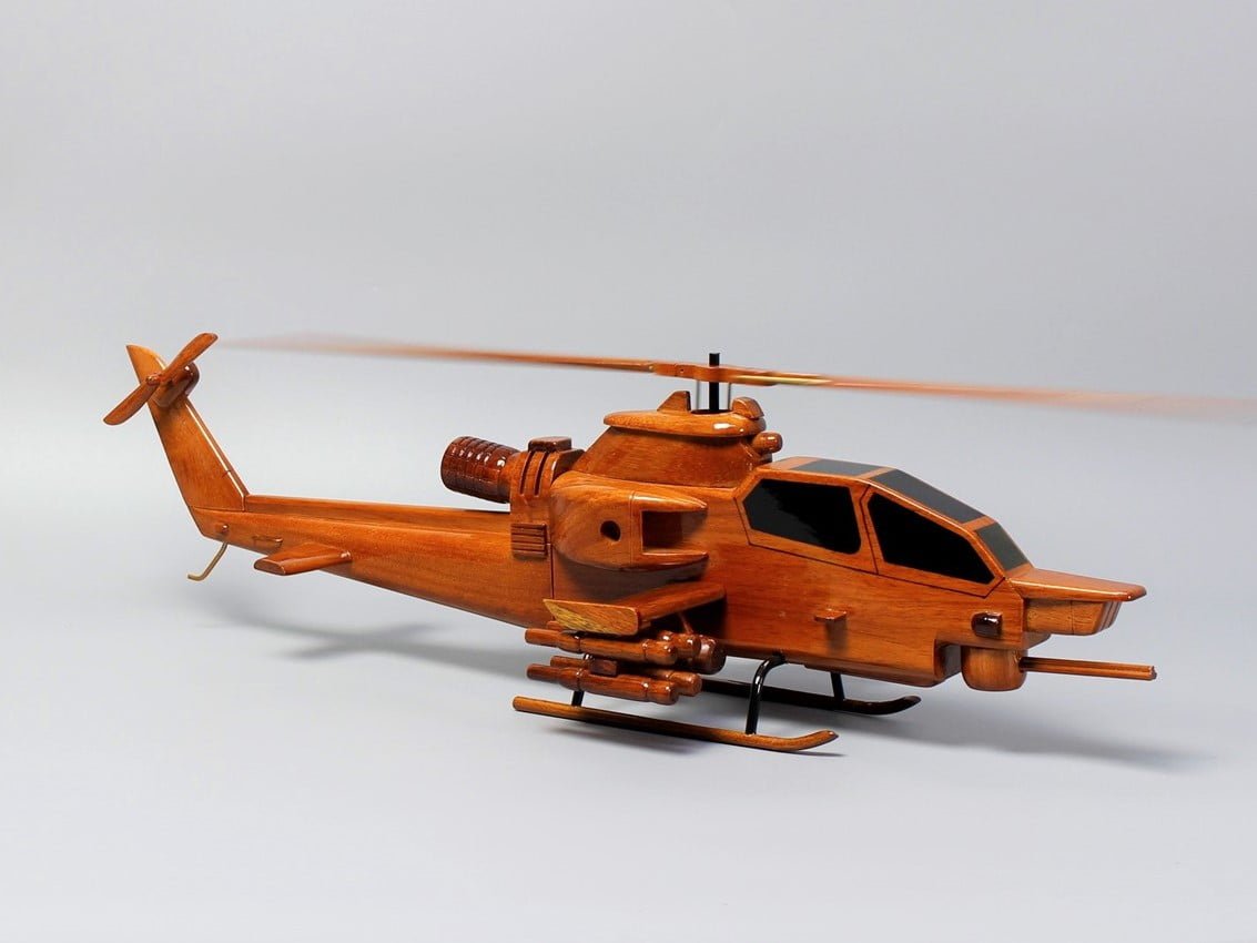 Bell AH-1 Cobra Wood modelVietnamwoodmodel