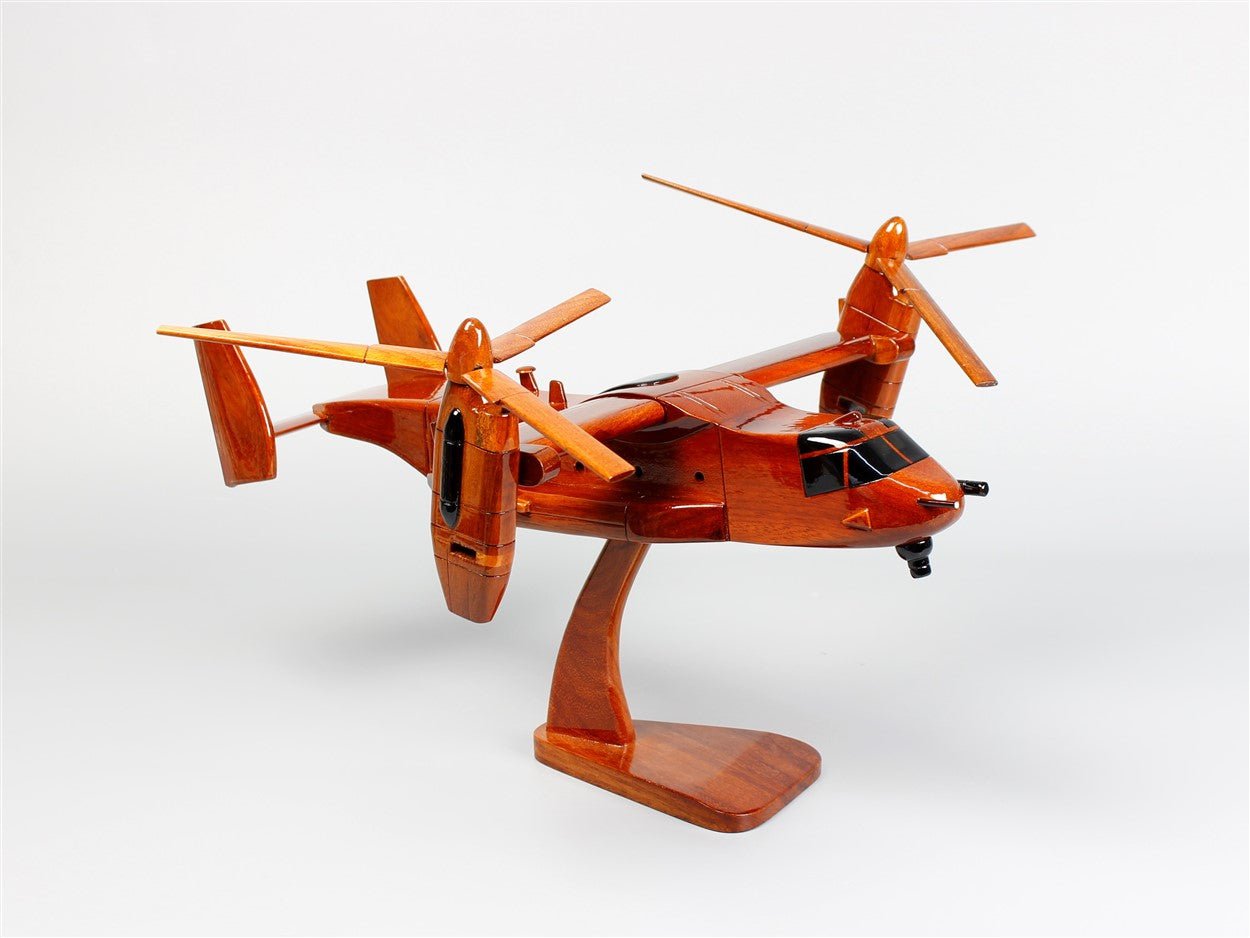 Bell Boeing V-22 Osprey Handcrafted Wood ModelVietnamwoodmodel