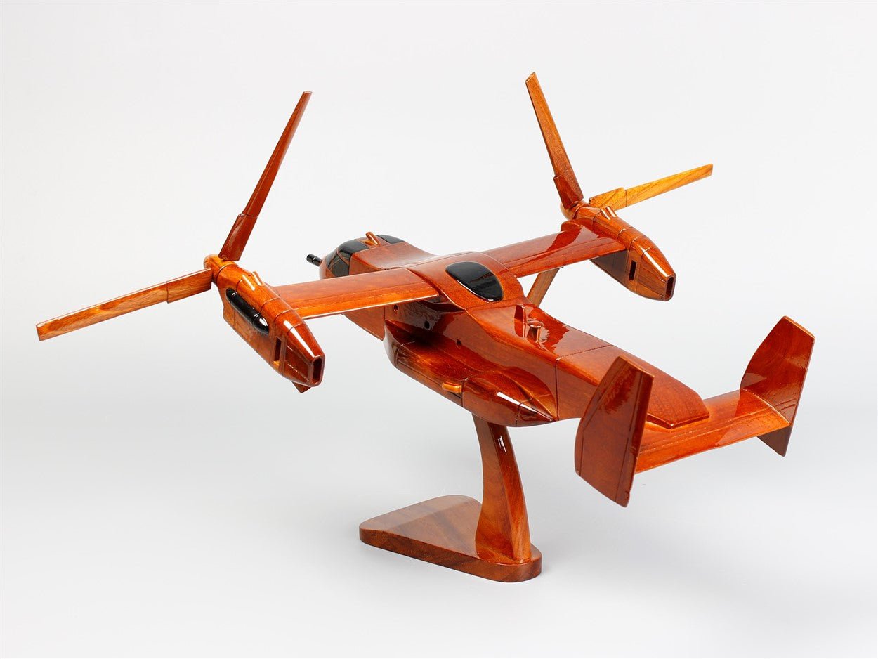 Bell Boeing V-22 Osprey Handcrafted Wood ModelVietnamwoodmodel