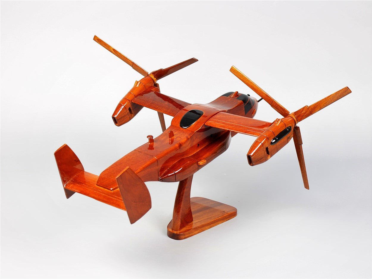 Bell Boeing V-22 Osprey Handcrafted Wood ModelVietnamwoodmodel