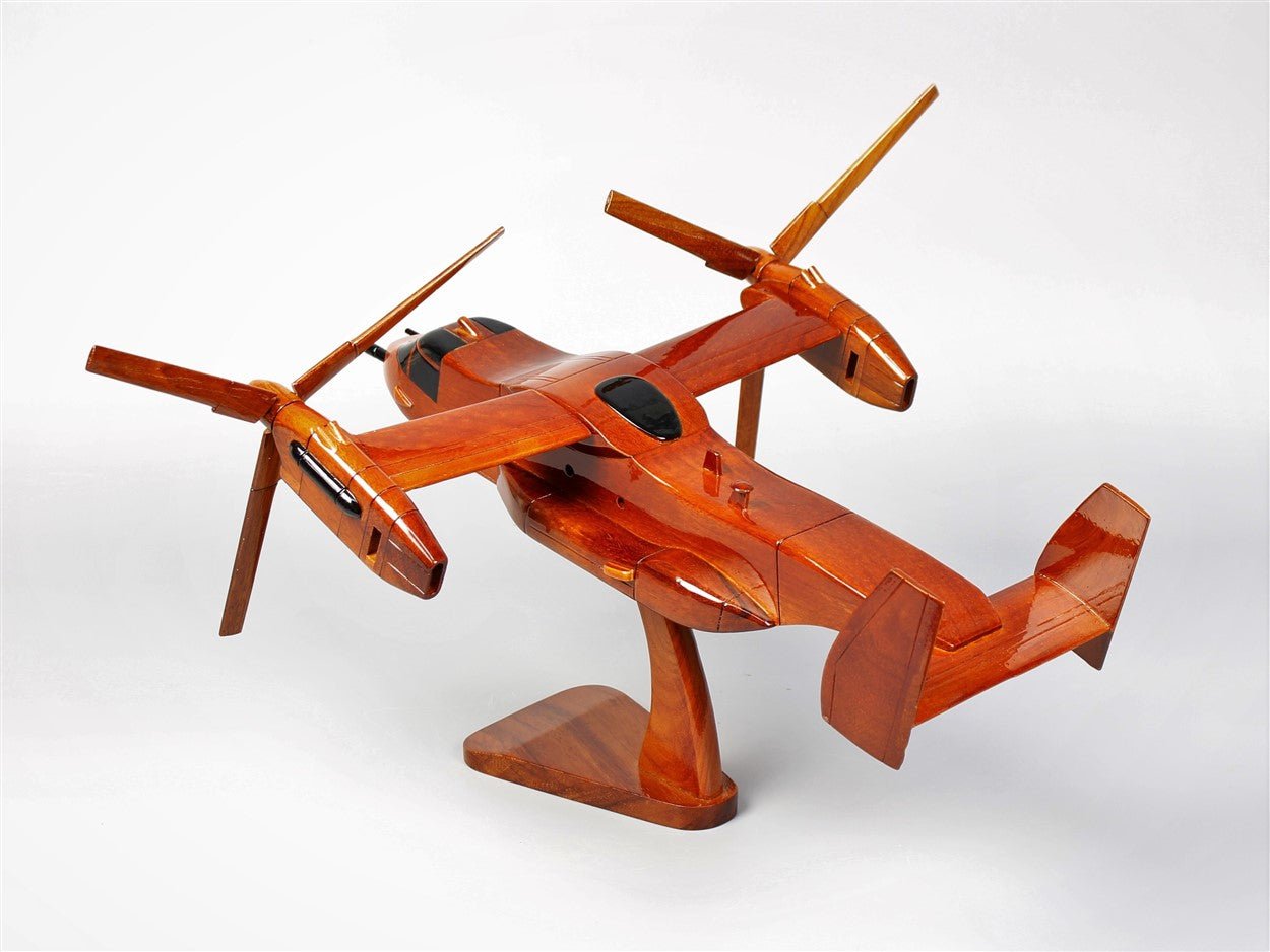Bell Boeing V-22 Osprey Handcrafted Wood ModelVietnamwoodmodel