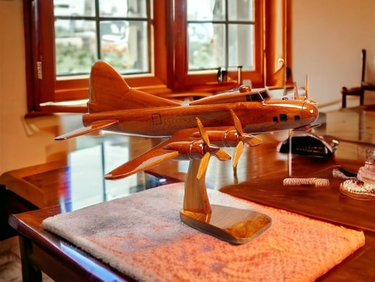 Boeing B-17 Flying Fortress Wood ModelVietnamwoodmodel