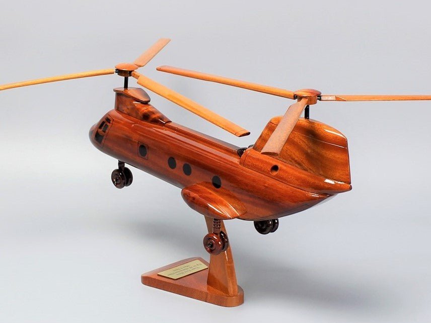 Boeing Vertol CH-46 Sea Knight Wood modelVietnamwoodmodel