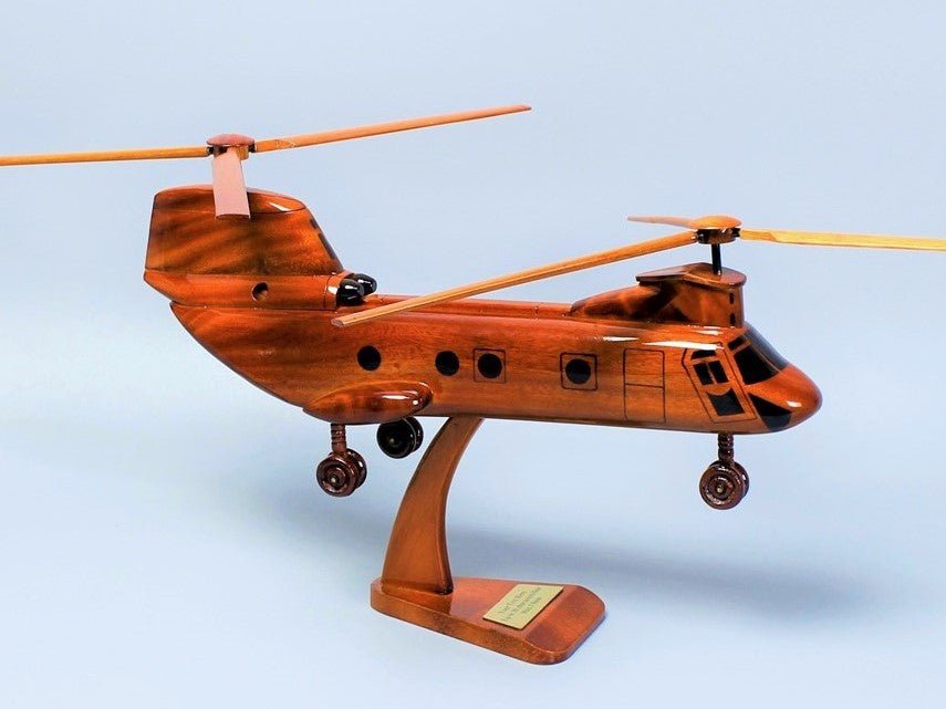 Boeing Vertol CH-46 Sea Knight Wood modelVietnamwoodmodel