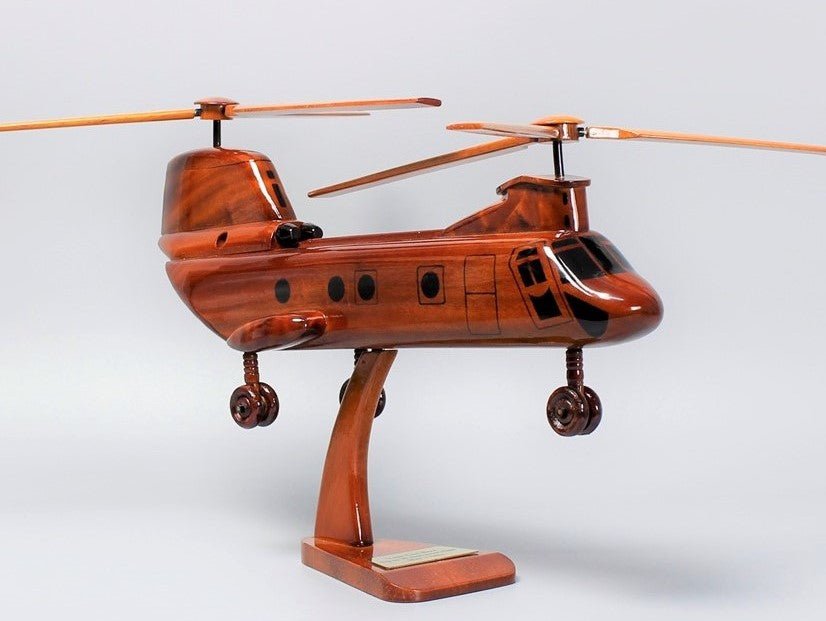 Boeing Vertol CH-46 Sea Knight Wood modelVietnamwoodmodel