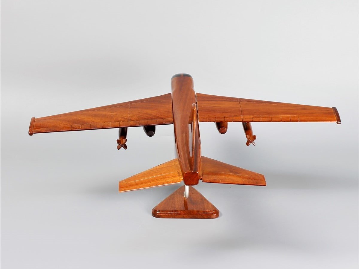 Exquisite Handcrafted Lockheed S-3 Viking Wood Model – An Aviation Enthusiast's Dream!Vietnamwoodmodel