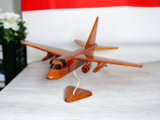 Exquisite Handcrafted Lockheed S-3 Viking Wood Model – An Aviation Enthusiast's Dream!Vietnamwoodmodel