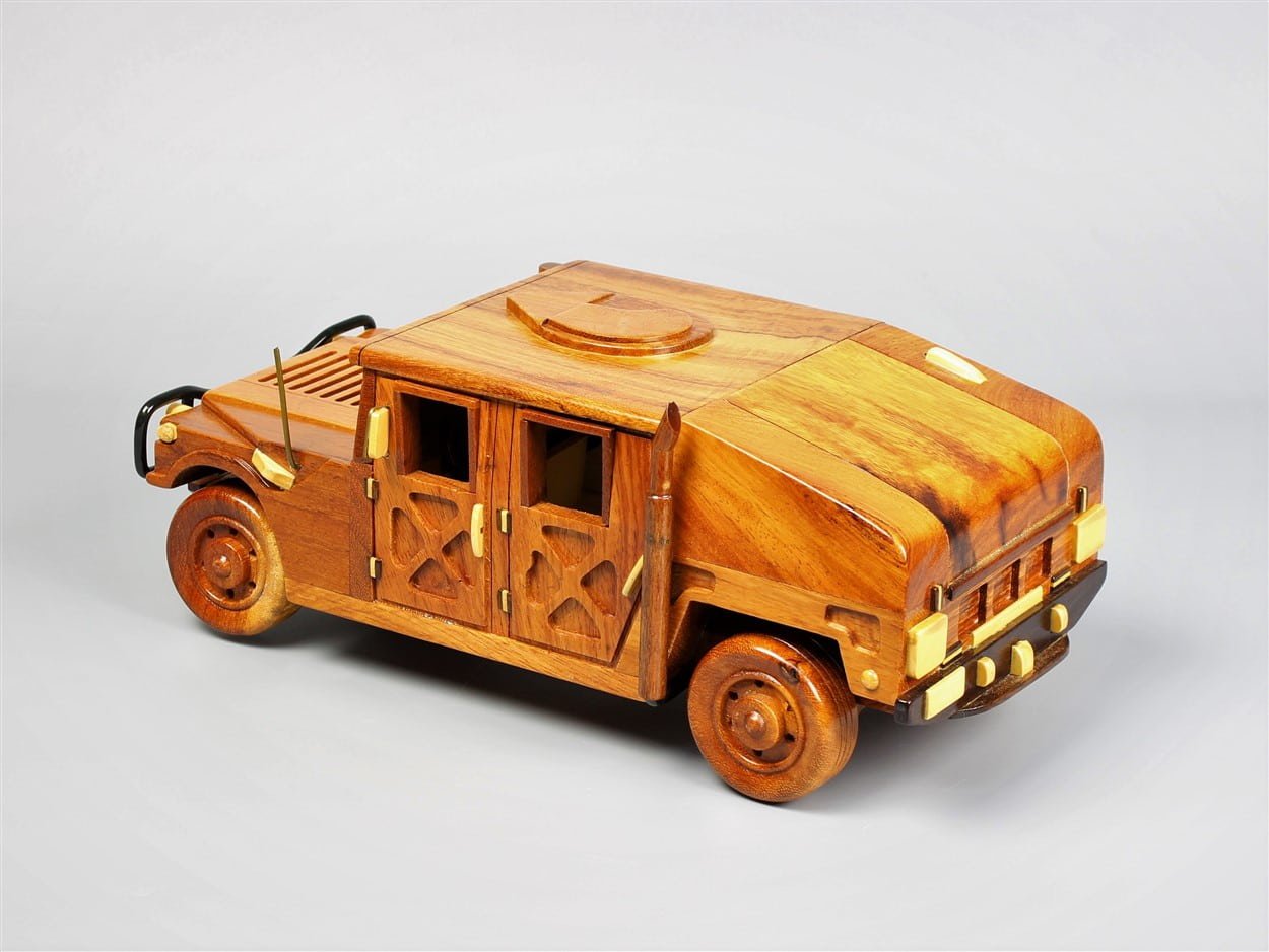 Humvee Military VehicleVietnamwoodmodel