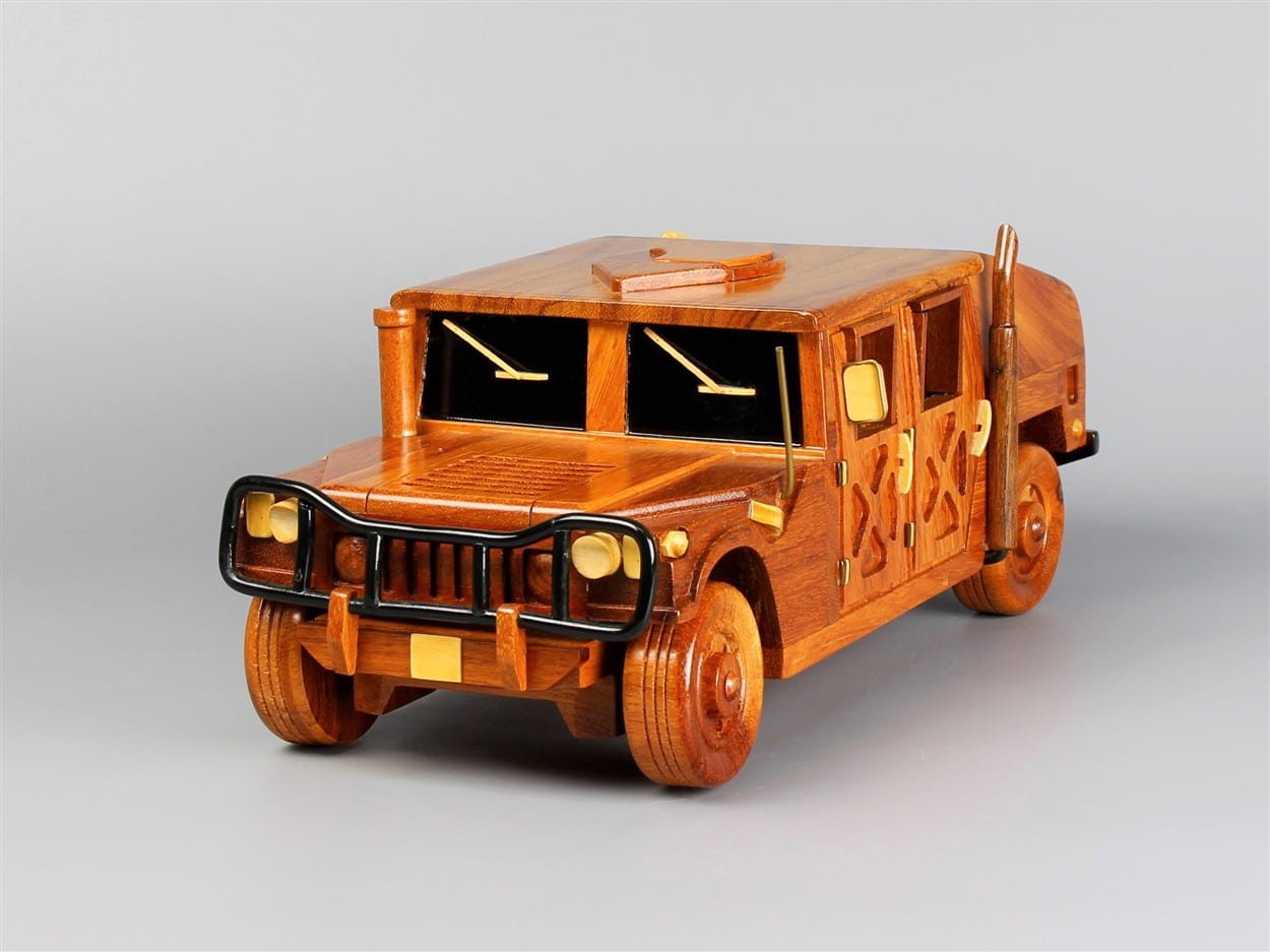 Humvee Military VehicleVietnamwoodmodel