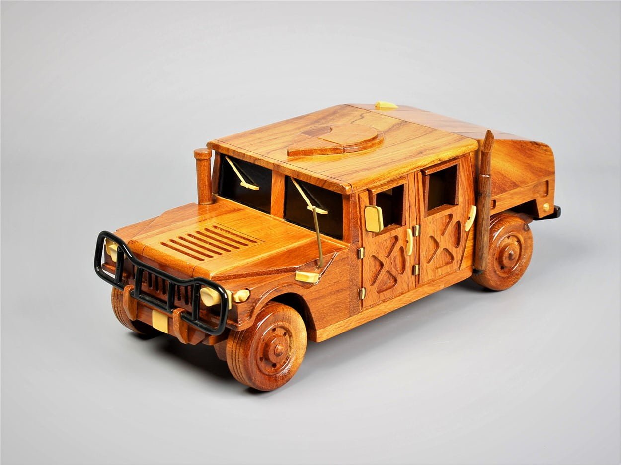 Humvee Military VehicleVietnamwoodmodel