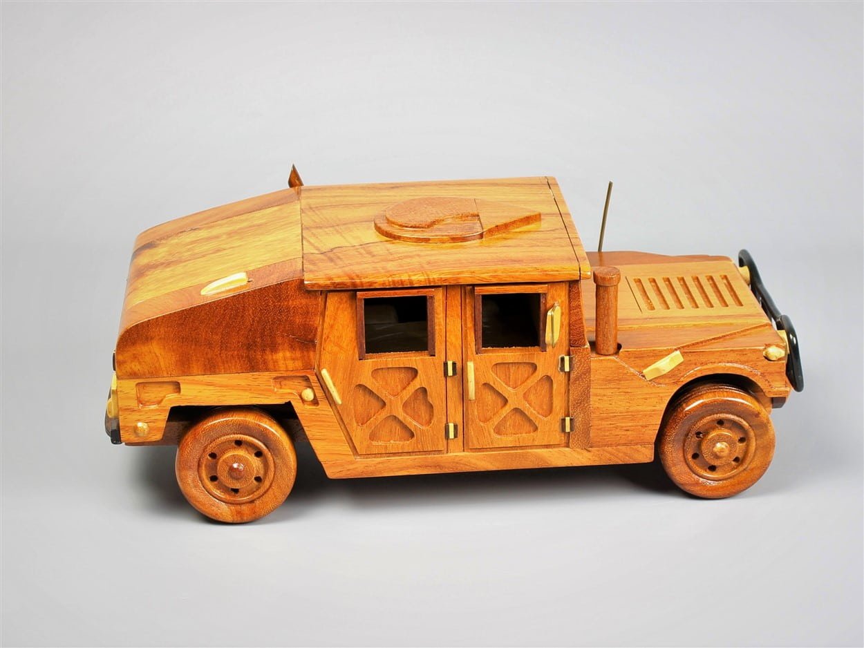 Humvee Military VehicleVietnamwoodmodel