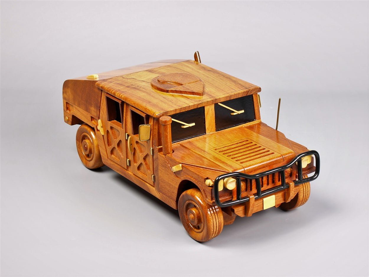 Humvee Military VehicleVietnamwoodmodel