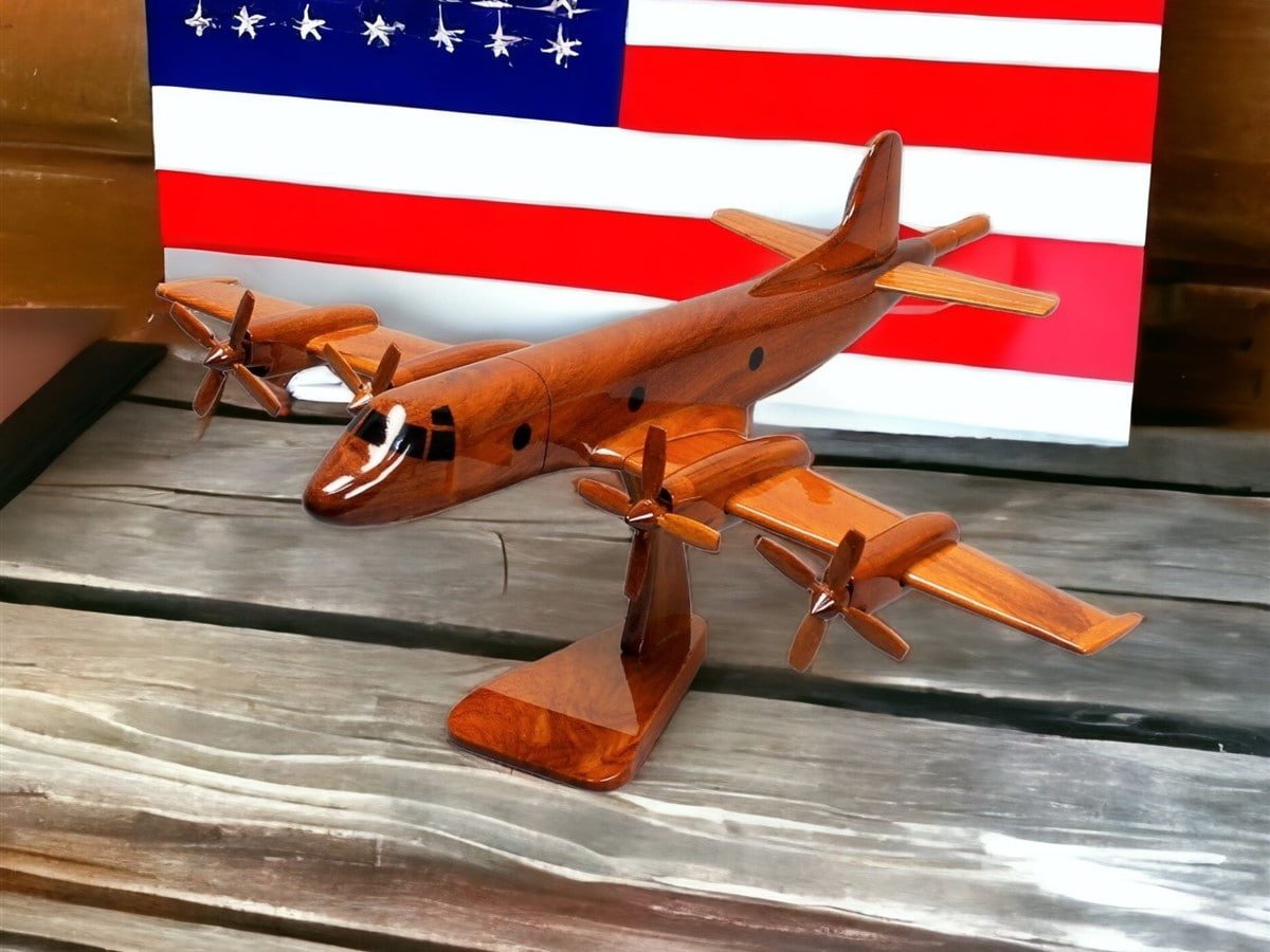 Lockheed P-3 Orion Wood Model - PremiumWoodArtVietnamwoodmodel