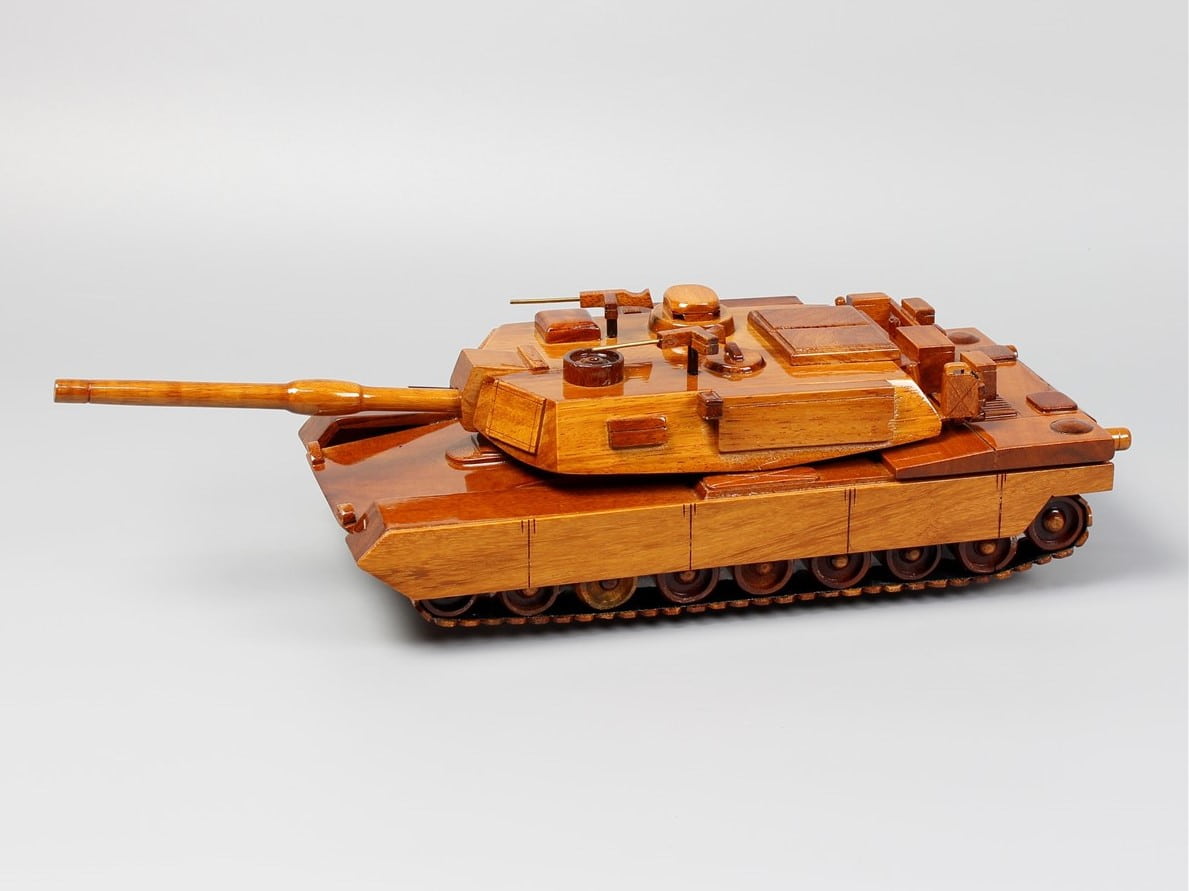 M-1 Abrams Tank, M1A1/M1A2Vietnamwoodmodel