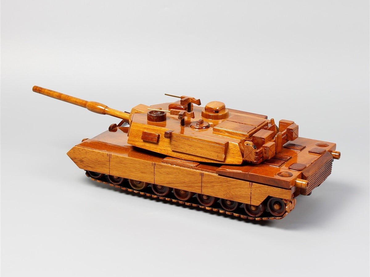 M-1 Abrams Tank, M1A1/M1A2Vietnamwoodmodel