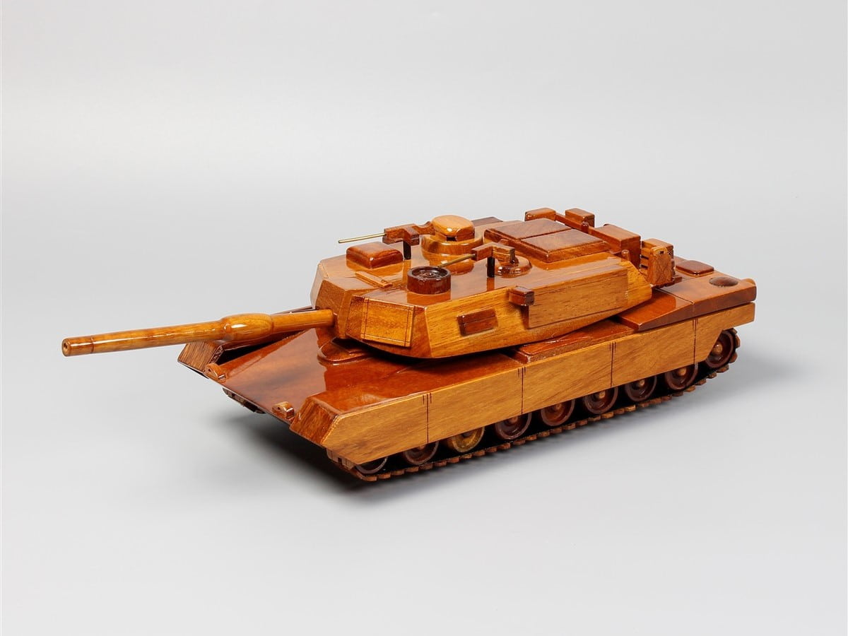 M-1 Abrams Tank, M1A1/M1A2Vietnamwoodmodel