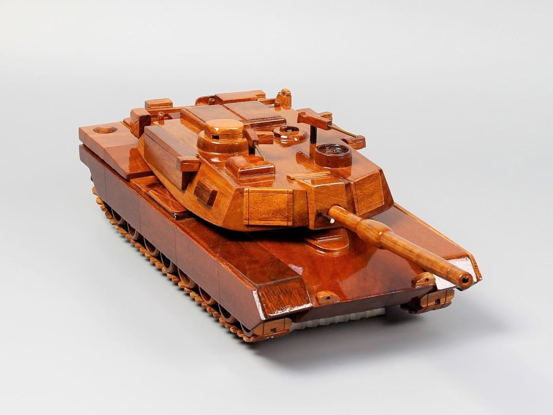 M-1 Abrams Tank, M1A1/M1A2Vietnamwoodmodel