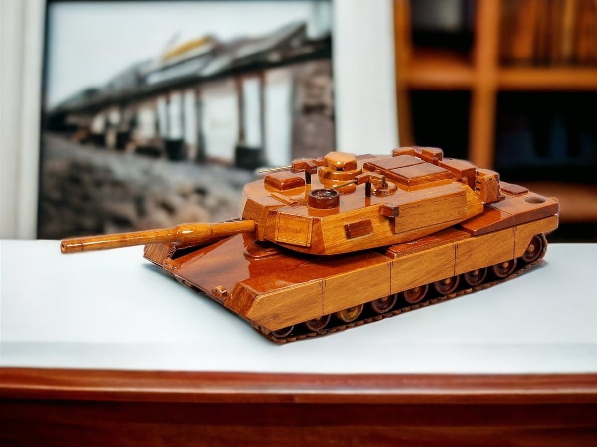 M-1 Abrams Tank, M1A1/M1A2Vietnamwoodmodel
