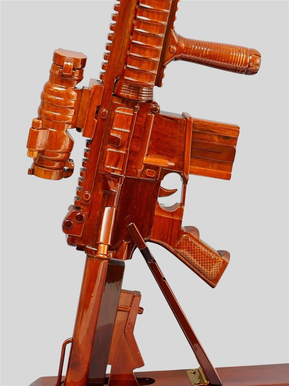 M-4 CARBINE GUN (FULL SCALE)Vietnamwoodmodel