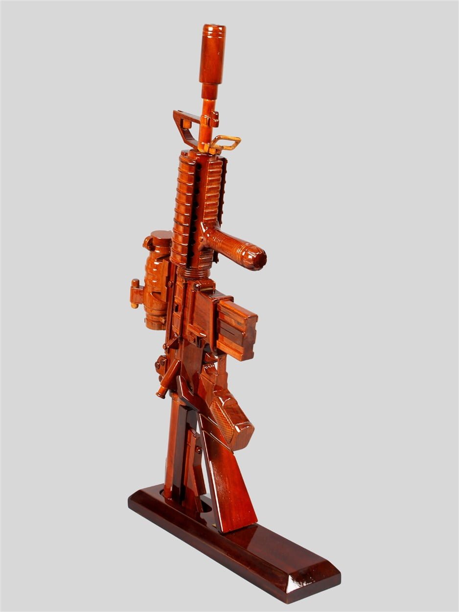 M-4 CARBINE GUN (FULL SCALE)Vietnamwoodmodel