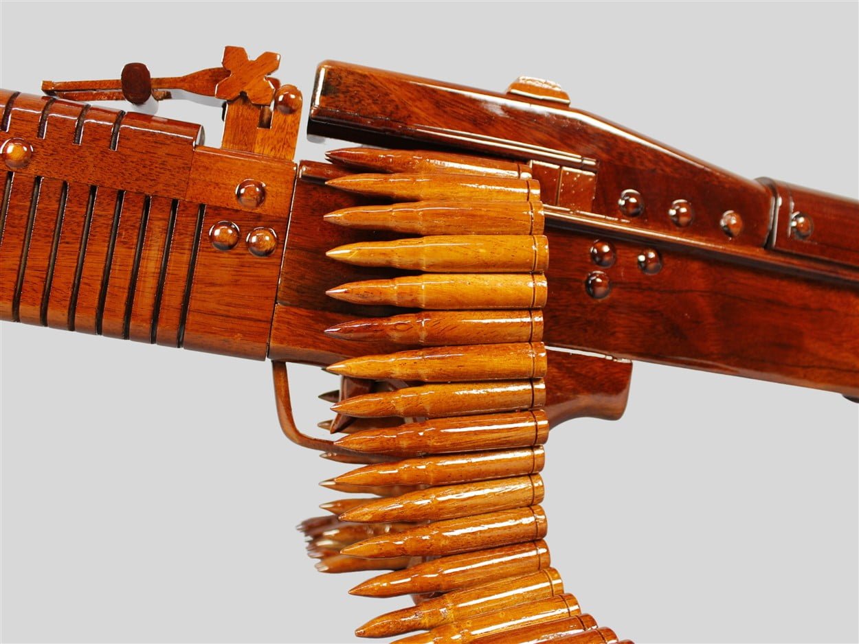 M60 Machine Gun (FULL SCALE)Vietnamwoodmodel