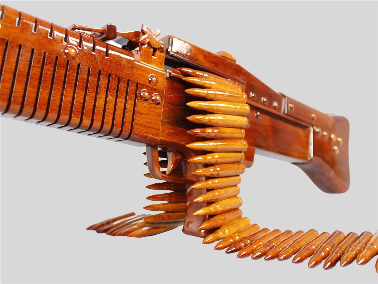 M60 Machine Gun (FULL SCALE)Vietnamwoodmodel