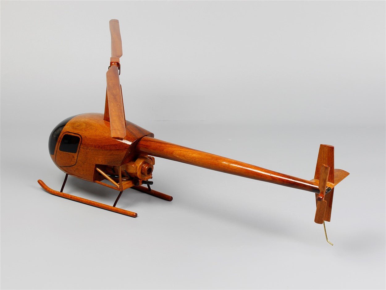 Robinson R22 handcrafted wood modelVietnamwoodmodel