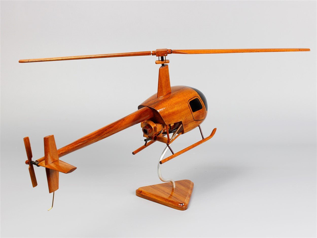 Robinson R22 handcrafted wood modelVietnamwoodmodel