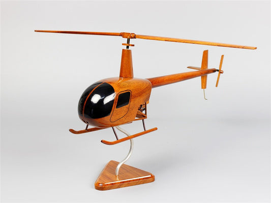 Robinson R22 handcrafted wood modelVietnamwoodmodel