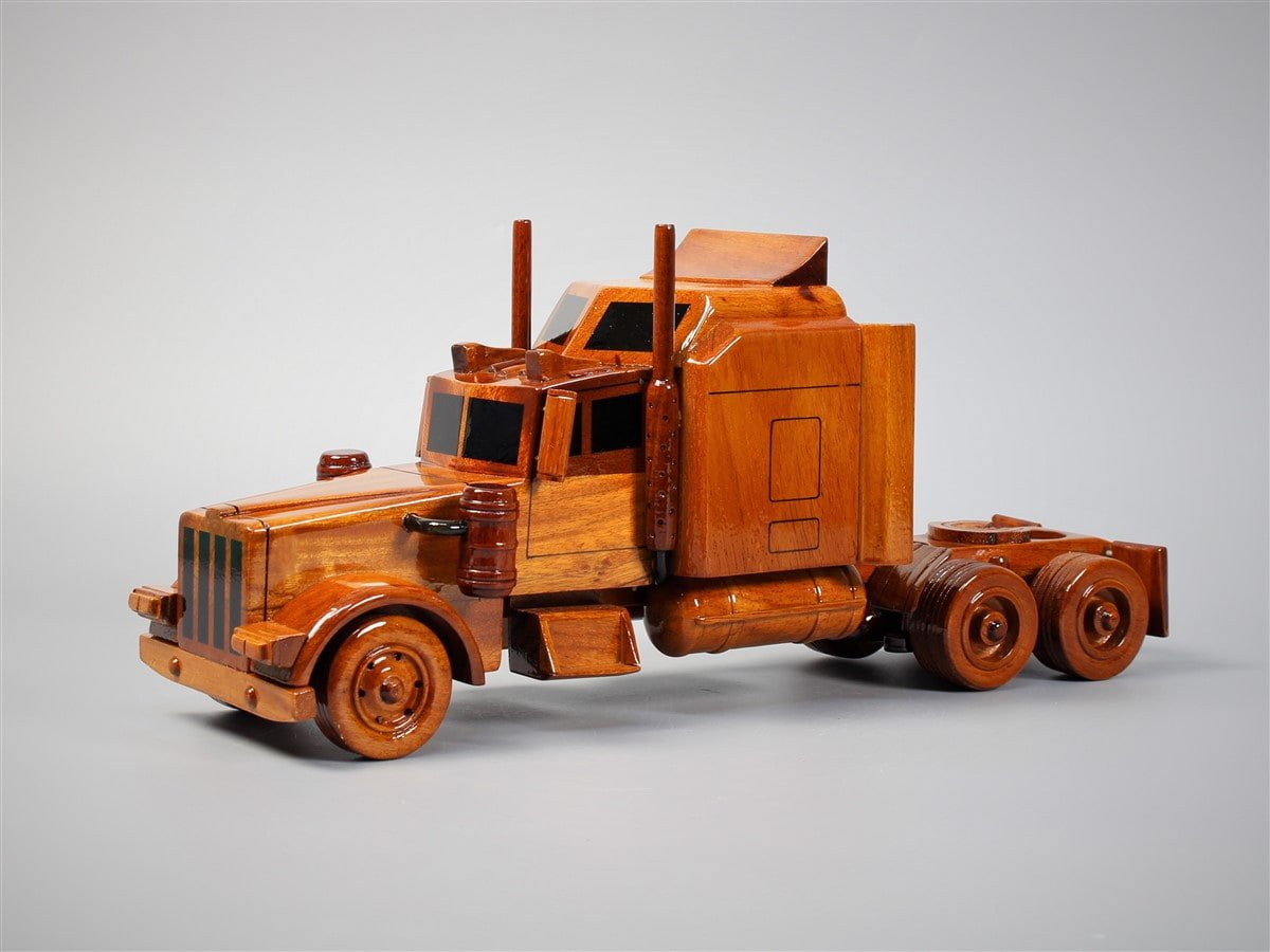 SEMI Wood Model - Idea gift for truckerVietnamwoodmodel