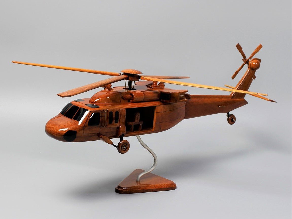 UH-60 Black Hawk helicopter wood modelVietnamwoodmodel