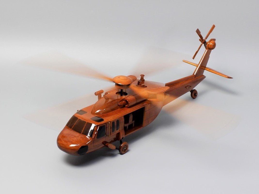 UH-60 Black Hawk helicopter wood modelVietnamwoodmodel