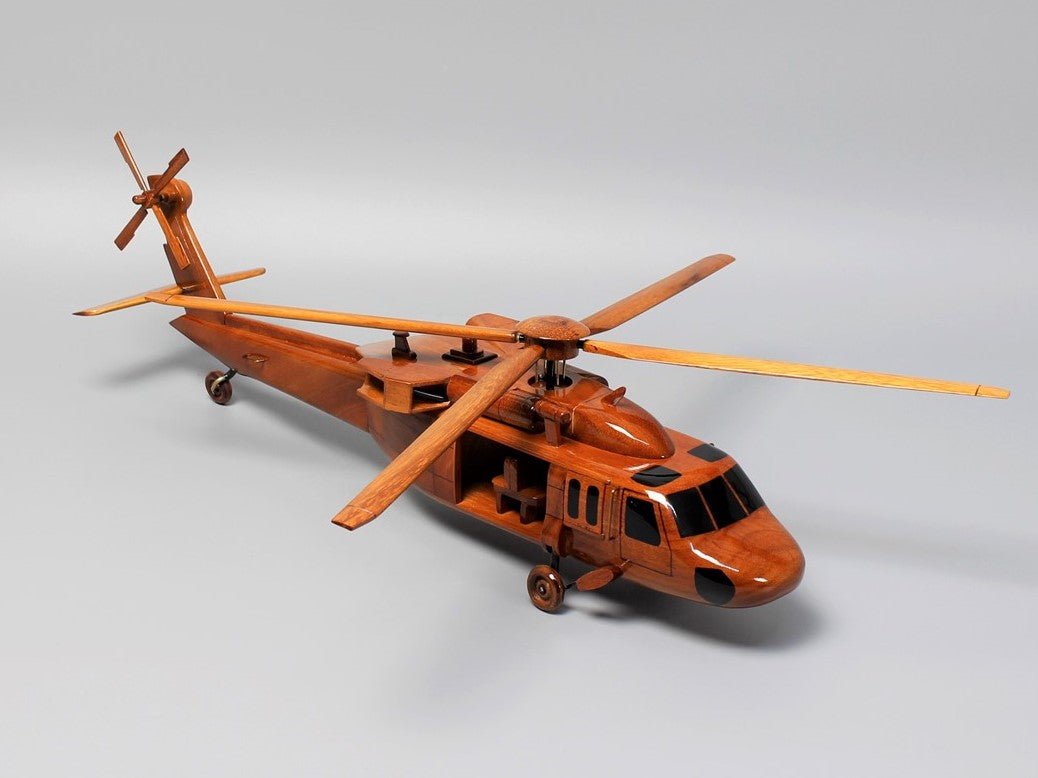 UH-60 Black Hawk helicopter wood modelVietnamwoodmodel