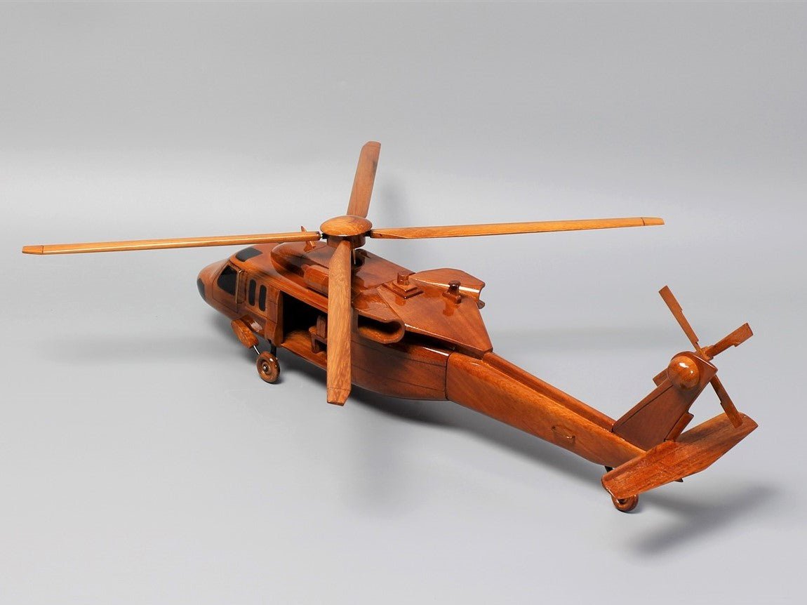 UH-60 Black Hawk helicopter wood modelVietnamwoodmodel