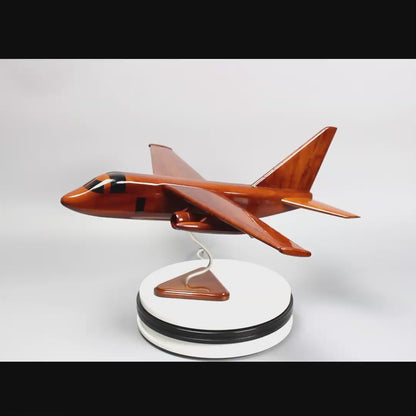 Exquisite Handcrafted Lockheed S-3 Viking Wood Model – An Aviation Enthusiast's Dream!