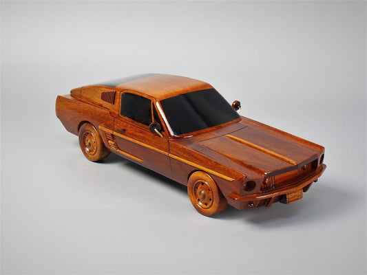 1968 Mustang GT Fastback Wood ModelVietnamwoodmodel