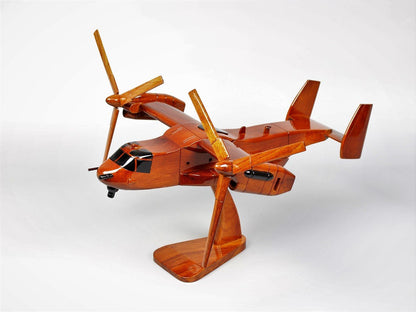 Bell Boeing V-22 Osprey Handcrafted Wood ModelVietnamwoodmodel