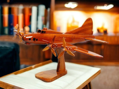 Boeing B-17 Flying Fortress Wood ModelVietnamwoodmodel